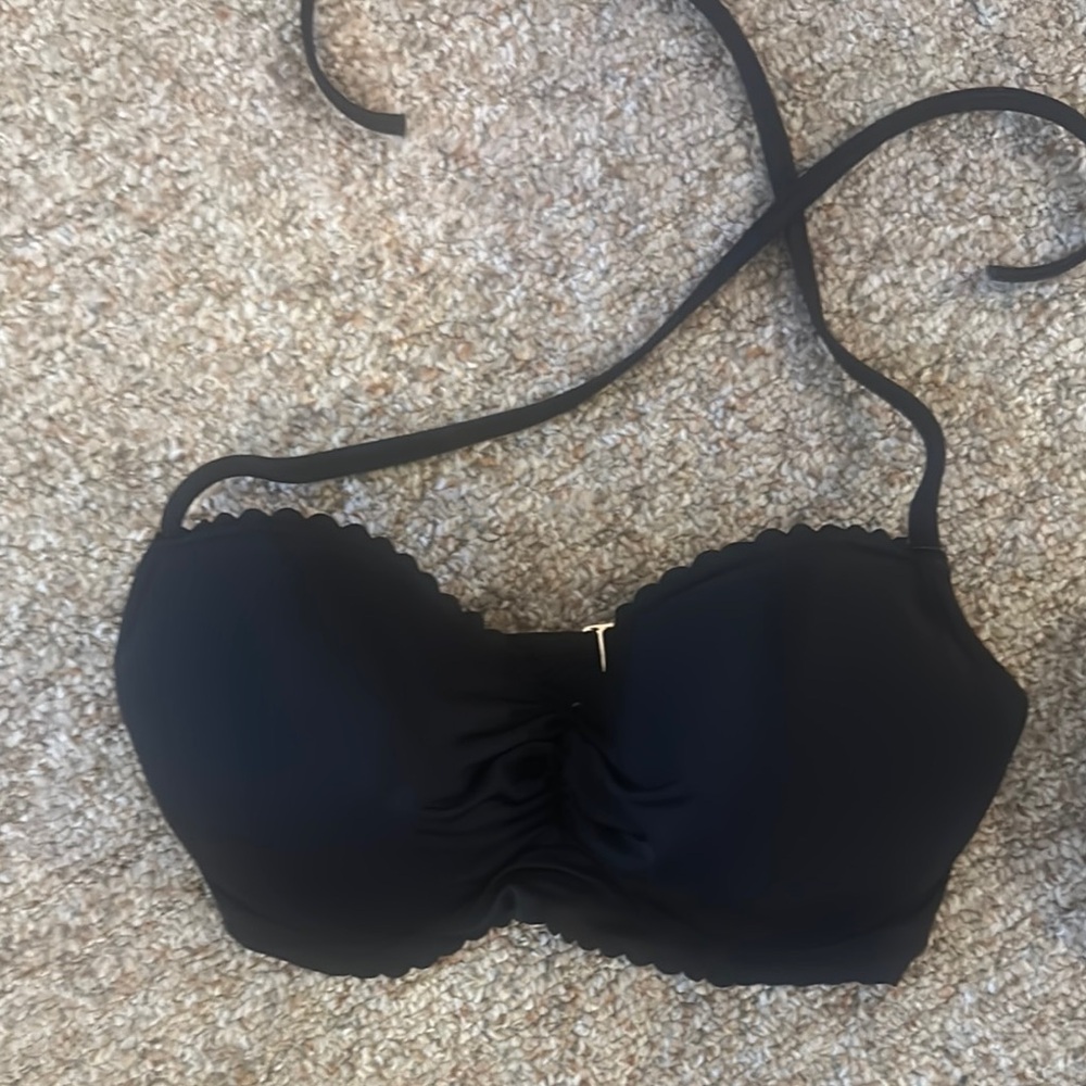 Victoria Secret Black Swim top
